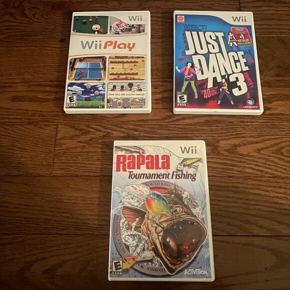 WII Console Bundle 2 Controllers, 2 Nunchchucks & Games-GameCube Compatible - Picture 5 of 7